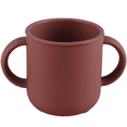 thumbnail image 1 of Taza de entrenamiento de silicona para bebés, taza de aprendizaje para niños pequeños con dos asas, taza abierta para bebés, a partir de 6 meses MFZFUKR CPB-DE-LYY1734-5, 1 of 5