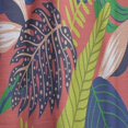thumbnail image 4 of DESIGN ART Designart 'Retro Tropical Leaves I' Mid-CenturyCurtain Single Panel 52 in. wide x 63 in. high - 1 Panel 63 Inches, 4 of 5