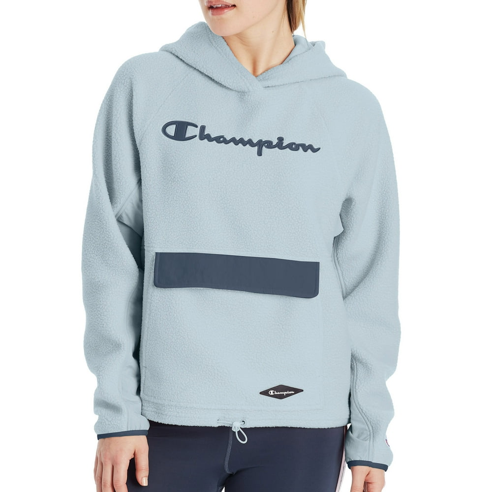 champion cream sherpa utility sweatpants
