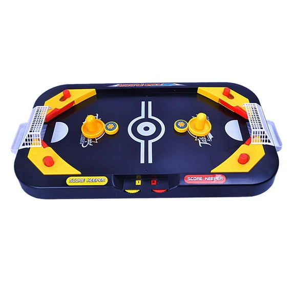 Set Of 2 Players Air Hockey Toy Game Kids Children Interactive Indoor Developmental Learning Gift