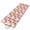 White Light Pink, variant on Runner Rug 2'x6', Spring Flowers Washable Non-Slip Hallway Runner Rugs, Farmhouse Chinese Pink White Floral Bedside Rugs Floor Mats Carpet Runners for Kitchen Bathroom Laundry Room