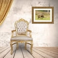 thumbnail image 3 of Rajput, Jagdeep 32x23 Gold Ornate Wood Framed with Double Matting Museum Art Print Titled - Asian Elephant calf Corbett National Park-India, 3 of 4
