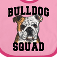 thumbnail image 4 of Inktastic Dog Bulldog Squad Boys or Girls Baby Bib, 4 of 4