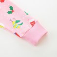 thumbnail image 5 of Hiijoy Toddler Girls Christmas Sweatshirt Cute Graphic Crewneck Pullover Sweatshirts, Pink, 5 of 5