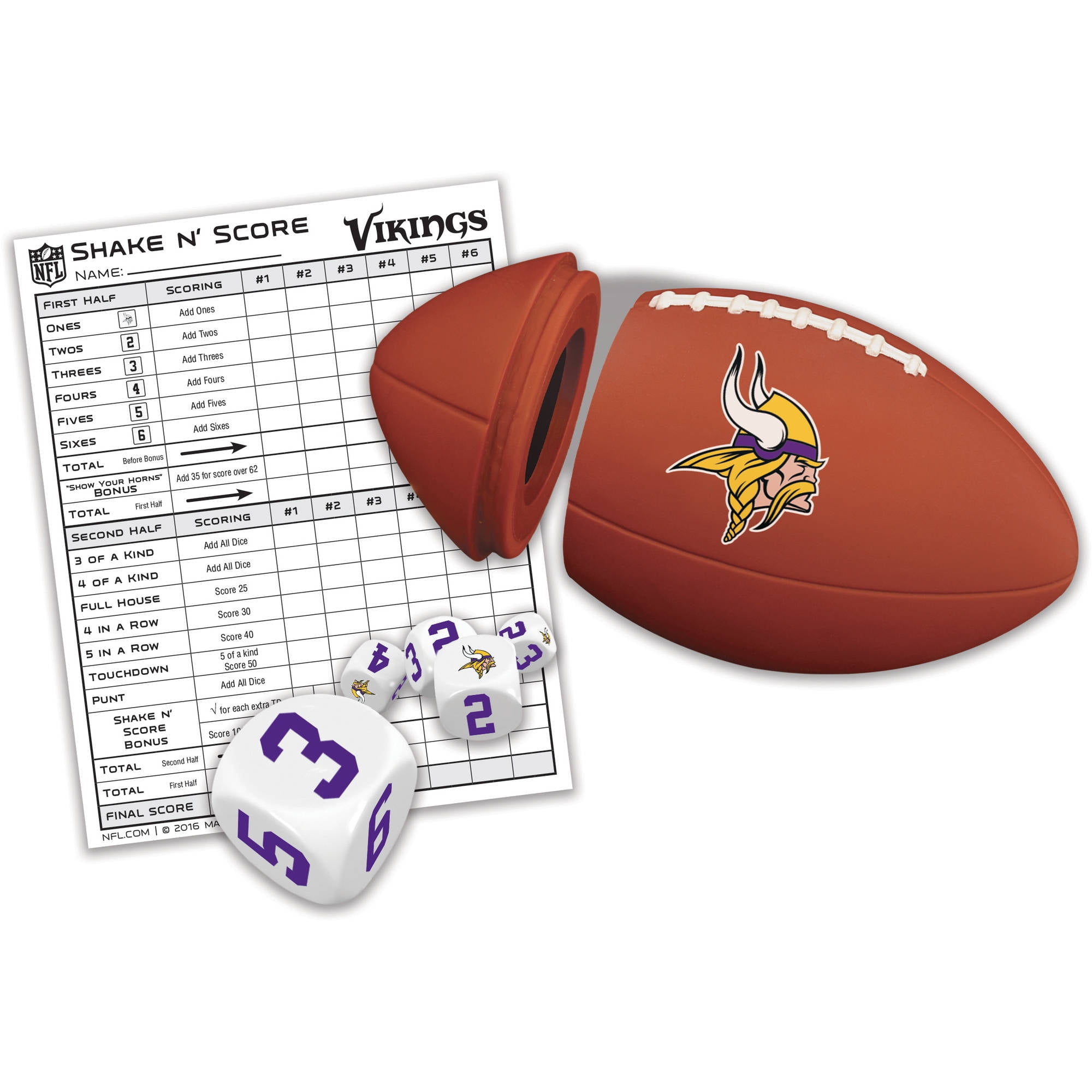 Masterpieces Minnesota Vikings Shake N Score by Generic