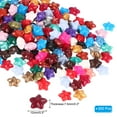 thumbnail image 2 of Uxcell 24 colores perlas de sello de cera, paquete de 300 perlas de cera de sellado, perlas de sello de cera en forma de estrella para sellos de carta, 2 of 6