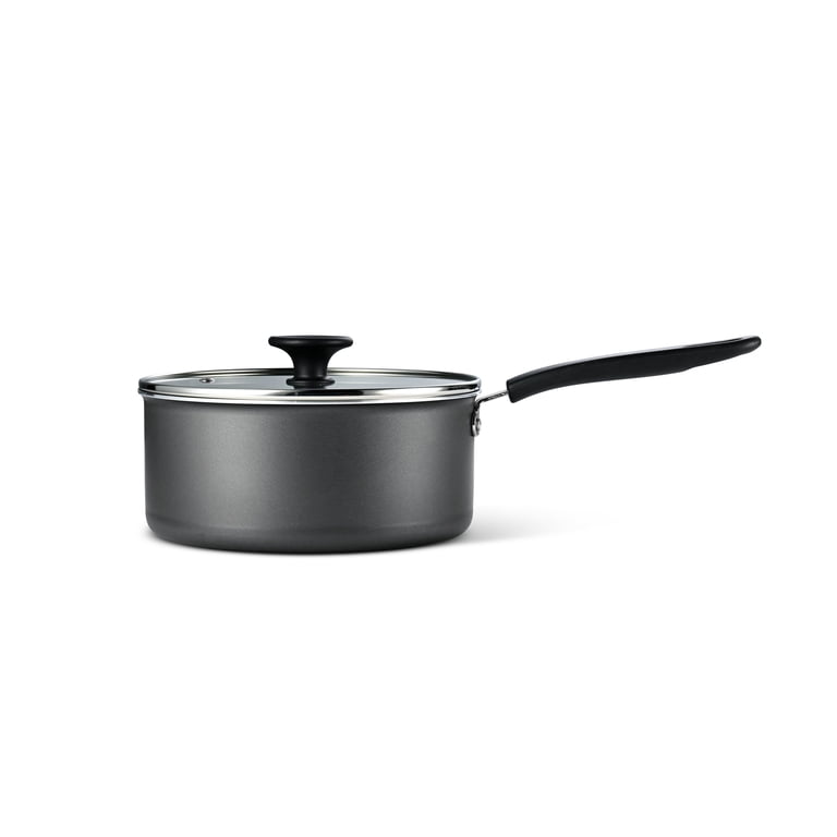Tramontina Primaware 3-Quart Non-Stick Covered Sauce Pan, Gray photo 2