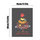 thumbnail image 3 of Ganfancp Christmas Glass Stickers Door Stickers Christmas Tree Electrostatic Stickers Shopping Mall Window Stickers Window Scene Arrangement Decoration Ofertas Del Día Liquidación Pegatina de Navidad, 3 of 6