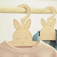 thumbnail image 5 of SDFGTstore Set of 10 Children Wood Hangers Durable for Toddler Wardrobes Organization, 5 of 8