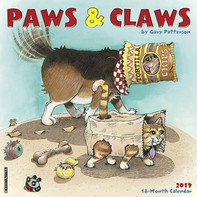 - Gary Patterson's Paws N Claws 2019 Wall Calendar (Other)