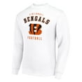 thumbnail image 2 of Men's Starter White Cincinnati Bengals Team Logo Pullover Sweatshirt, 2 of 3