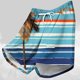 thumbnail image 2 of Mens Pantalones Cortos de Cintura Elástica con Bolsillos Pantalones de Baño de Secado Rápido Pantalones de Playa de Bolsillo Múltiple, 2 of 5