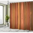 thumbnail image 4 of Ambesonne Rustic Shower Curtain, Vertical Cottagecore Artwork, 69"Wx75"L, Sand Brown, 4 of 4