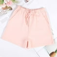 thumbnail image 4 of Summer Sports Home Women's Shorts Can Be Worn Outside The Casual Stretch Three Point Pants Pajama Pants Home Pants Women's Shorts plus Size Athletic Shorts for Women Tight Shorts for Women Short, 4 of 5