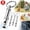 Silver, variant on Rongsi 4 Pack Dog Whistle, Dog Whistle to Stop Barking, Adjustable Sound Pitch Dog Whistle with Keychain, Professional Recall Dog Training Whistles for All Dogs