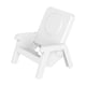 thumbnail image 2 of Cargador inalámbrico, soporte para teléfono de carga rápida inalámbrica de 15 W. Cargador inalámbrico desmontable tipo silla para teléfono de escritorio con función de altavoz musical. Cargadores inal, 2 of 8