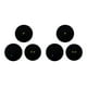 VONKY 1/2/3/5 Précision avec des Boules de Caoutchouc à Faible Vitesse de Point Jaune Combinaison de Jeux Est Point Bleu + Simple 2PCS – image 2 sur 6