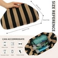 thumbnail image 2 of Summer Woven Clutch Purse for Women 2025 Crochet Stripped Beach Bag Hot Pink Spring Purse Evening Handbag, 2 of 6