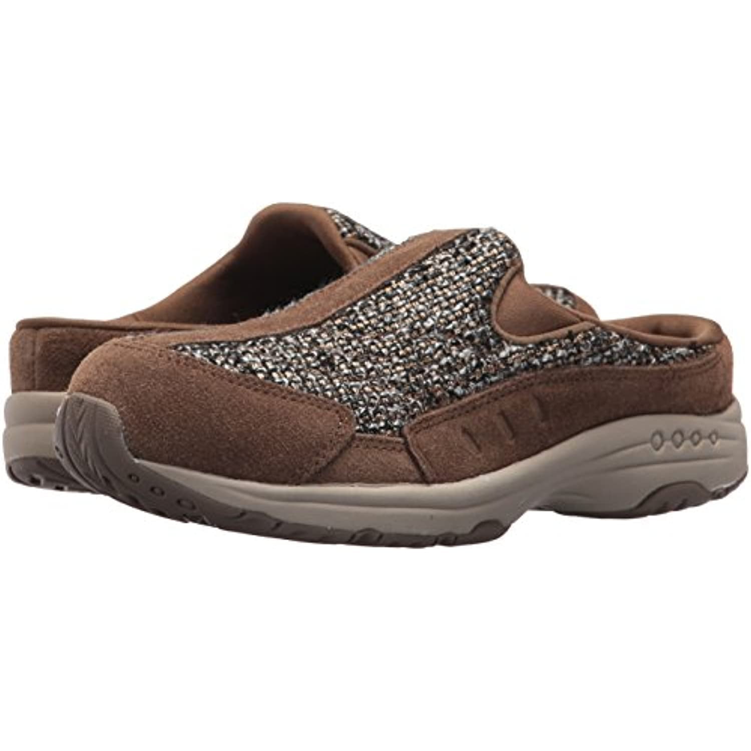 Easy Spirit Women's Traveltim278 Mule, Black/Black Multi Easy Spirit Women's Traveltim278 Mule, Black/Black Multi