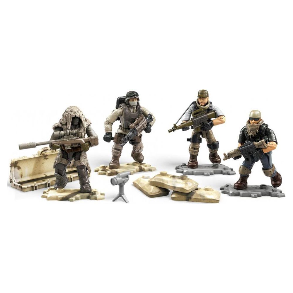 Mega Construx Call of Duty Desert Snipers vs. Mercenaries Construction ...