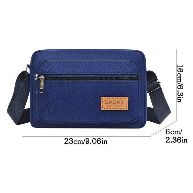 Bolso de Hombro Pequeño Bolso de Hombro para Hombres Bolso de Hombro Universal Casual Mochila Pequeña Bolso de Pecho Multifuncional para Correr Y Correr Mochila de Senderismo Pequeña