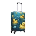 thumbnail image 2 of Rubber Duck Cool Yellow Ducks Luggage Cover Elastic Stretch Travel Suitcase Protector Anti-Scratch 25"-28", 2 of 7