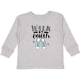 thumbnail image 3 of Inktastic Walk by Faith Quote Boys or Girls Long Sleeve Toddler T-Shirt, 3 of 5