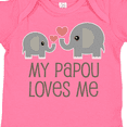 thumbnail image 4 of Inktastic My Papou Loves Me Grandchild Boys or Girls Baby Bodysuit, 4 of 5