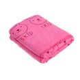 thumbnail image 3 of OULII Water Absorption Dog Bath Towels Polyester Rose Red for Pet Care 1Pcs, 3 of 5