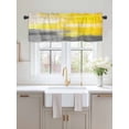 thumbnail image 2 of Valances for Windows Graffiti Street Art Rod Pocket Cafe Window Treatments Valance Curtains for Kitchen Bathroom Laundry Basement Windows 60"x14", 2 of 9