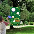 thumbnail image 1 of Divertido juego de lanzamiento, pancarta temática reutilizable, bolsa de arena colgante, juego de lanzamiento, pancarta para niños y adultos, juguete shamjiam Juguetes para lanzar sacos de arena, 1 of 9