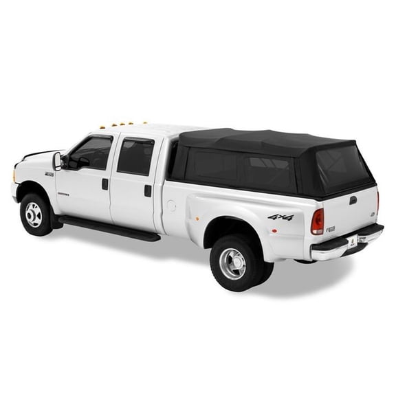 Bestop 76317-35 Black Diamond Heavy Duty Fabric 1-Piece Truck Cap