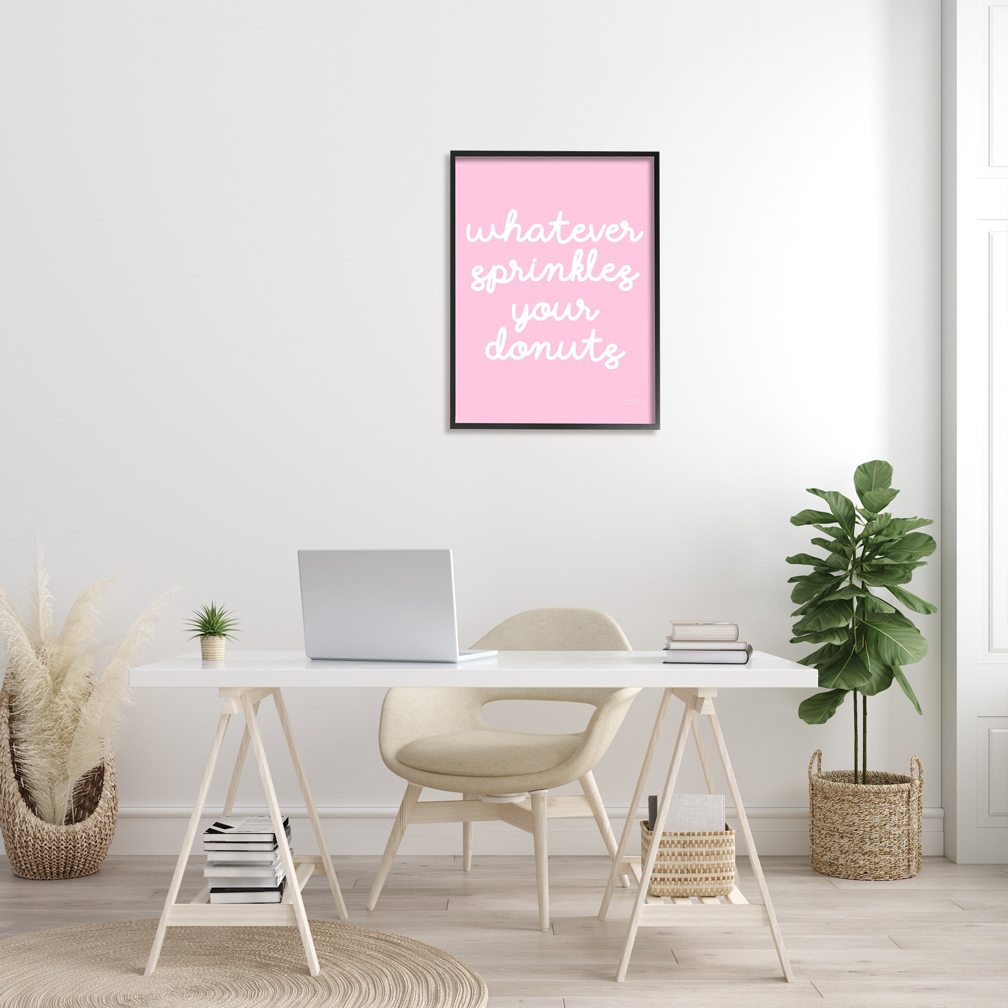 Stupell Industries Whatever Sprinkles Your Donut, 24 x 30,Design by lulusimonSTUDIO