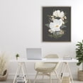 thumbnail image 3 of Stupell Industries Victorian Lace Cosmos Flowers Brown Floating Frame Canvas Art, 25 x 31, by House Fenway, 3 of 8