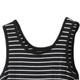 thumbnail image 6 of DDAPJ pyju Womens Striped Pajama Sets Sleeveless Tank Top and Shorts Sleepwear Soft Modal Nightwear Summer Pajamas Dark Gray M, 6 of 6
