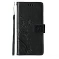 thumbnail image 6 of TECH CIRCLE for Apple iPhone 16 Case 6.1" 2024 - PU Leather Flip Wallet Phone Case with Credit Card Holder Slots & Stand Function, Lightweight Slim Thin Cute Butterfly Folio Cover with Lanyard, Black, 6 of 7