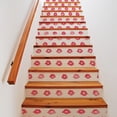 thumbnail image 6 of Tempaper x Novogratz Painted Lips Red Peel and Stick Wallpaper, 20.5" x 16.5', 6 of 9