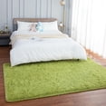 thumbnail image 6 of Lochas Fluffy Soft Shag Carpet Rug for Living Room Bedroom Big Area Rugs Floor Mat, 3'x5',Grass Green, 6 of 7