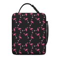 thumbnail image 6 of Flamingo Insulated Lunch Bag Box Teen Reusable Lunch Bag Fit Most Bento Boxes Cooler Tote Bag Office Hiking, 6 of 6