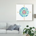 thumbnail image 3 of Trademark Fine Art 'Blue Mandala II' Canvas Art by Rebekah Ewer, 3 of 4