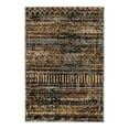 thumbnail image 3 of Unique Loom Saturn Collection Area Rug - Relay (2' 2" x 3' Rectangle Blue/Black), 3 of 7