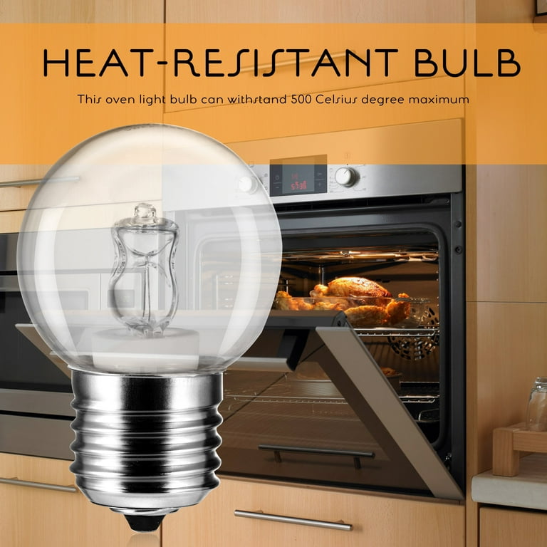 E27 Oven Light 40W 500 Celsius Degree Heat-resistant Appliance Replacement  Bulb