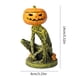 thumbnail image 3 of Portavelas Calabaza Espeluznante para Halloween Color Verde WDOplteas, 3 of 9
