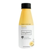 Soylent Vegan Meal Replacement Shake 14 Oz Ready to Drink Plant Protein Shakes, 12 Pack, Banana