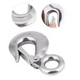 thumbnail image 4 of Swivel Eye Hook, Silver Lightweight Swivel Eye Snap Easy Installation Rustproof  for Hanging Rotating Device, 4 of 7