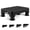 A7: Black-3.4-5.4 Inch High, variant on Step Stool For & Adults 600lbs Heavy Duty Mobility Platform 3.4inch Low Car High Bed Bathtub&kitchen Non-slip Wide Base Portable Stair Assist No Assembly Required Black