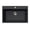 Midnite, variant on Houzer Quartztone 33 in Midnite Granite Composite Topmount Single Bowl Kitchen Sink - V-300 MIDNITE