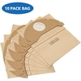 thumbnail image 5 of Bolsas de filtro de papel WD2 para aspiradora Kärcher WD2 MV2 A 2003/2024/2054, 10 unidades, sustituye a las bolsas WD2 6.904-322.0 Rojo Verde Cocina, Decoración y Otros, 5 of 5