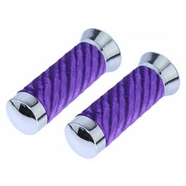 Lowrider White Custom Swirl Velour Grips for Bike Handle Bars Bicycle Handle Bars Works on 7 8 Handlebar. 1 Set Walmart