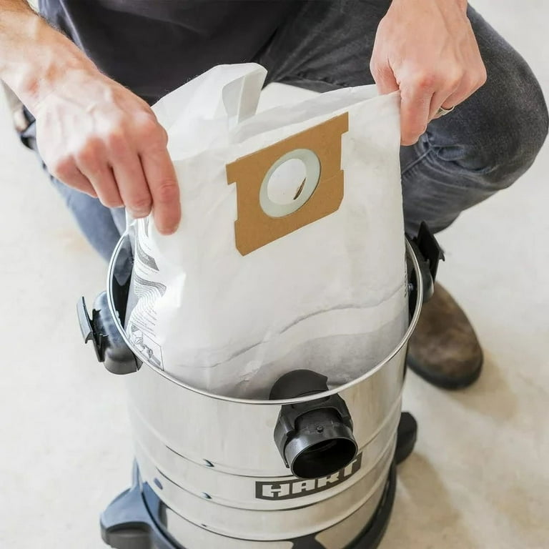 Replacement for 5-6 Gallon Standard Dust Bag, Pack, VDBS and